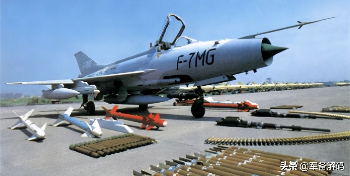 出口战机歼7m,中国出口多少架歼10c