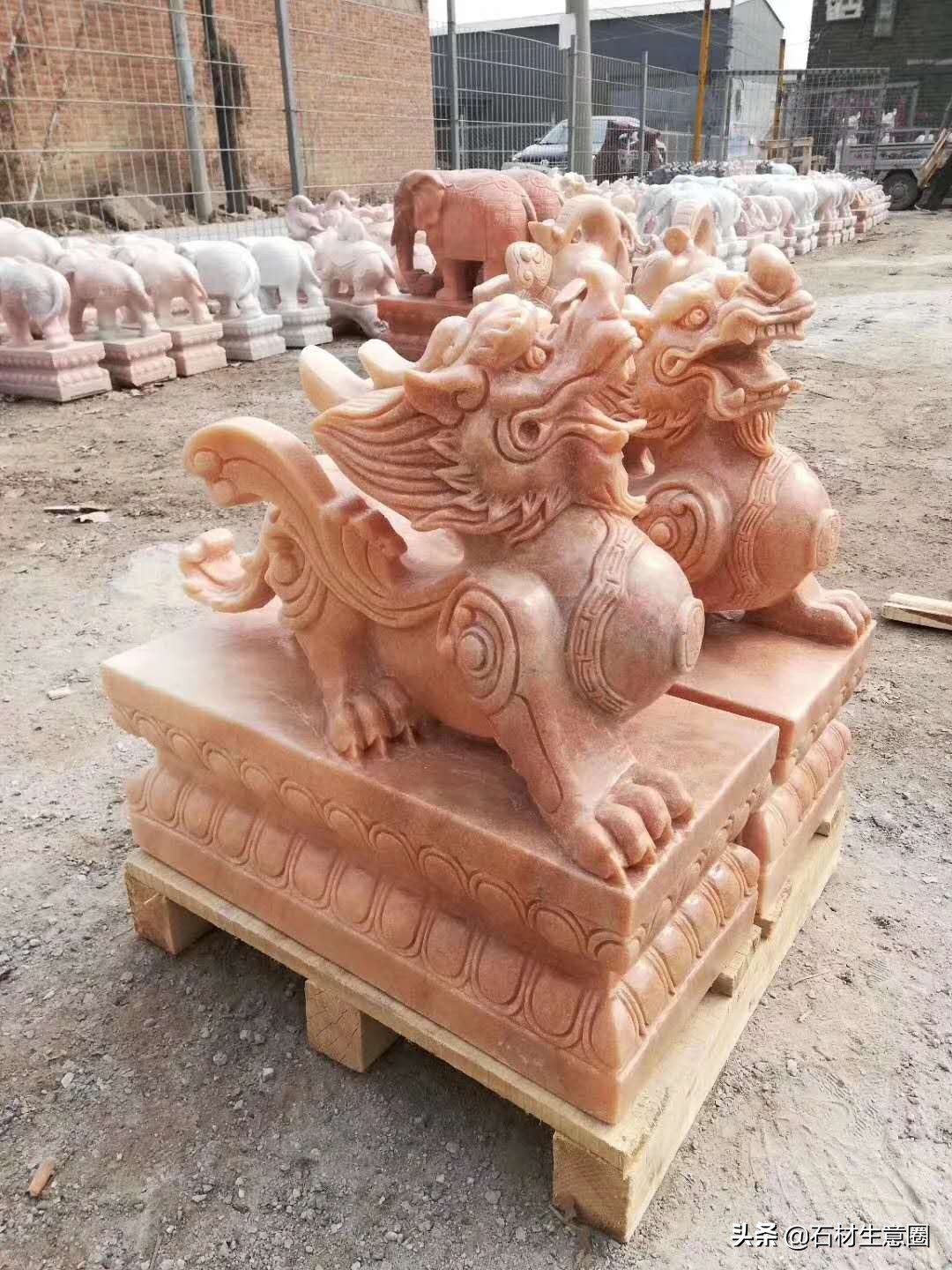 镇江丹徒区石雕貔貅,石雕貔貅多少钱一对