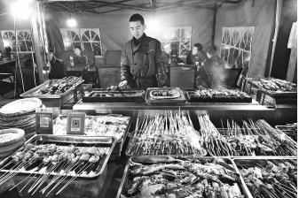 西峰东夜市,西峰南街夜市