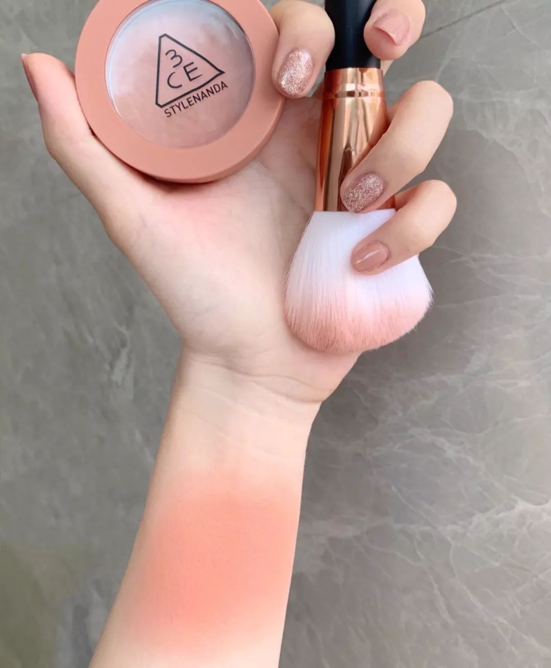 腮红jillleen元气少女色号,intoyouu单色元气少女腮红