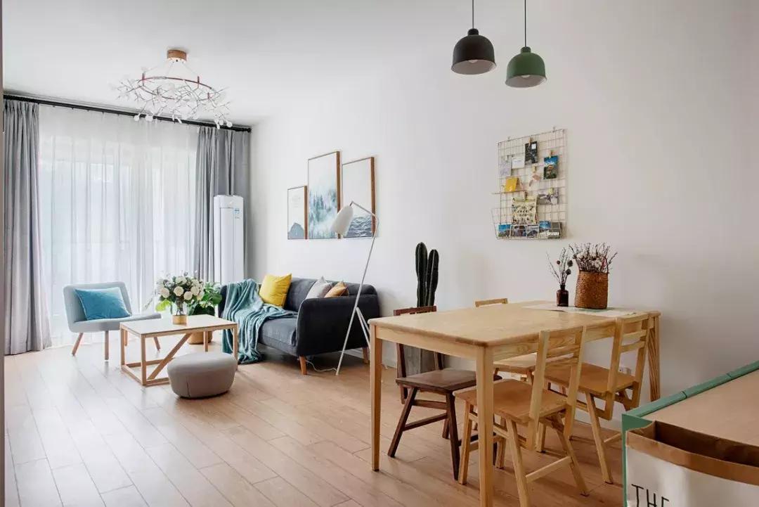 北欧风格治愈系小户型,清新北欧风小户型也能装出格调家