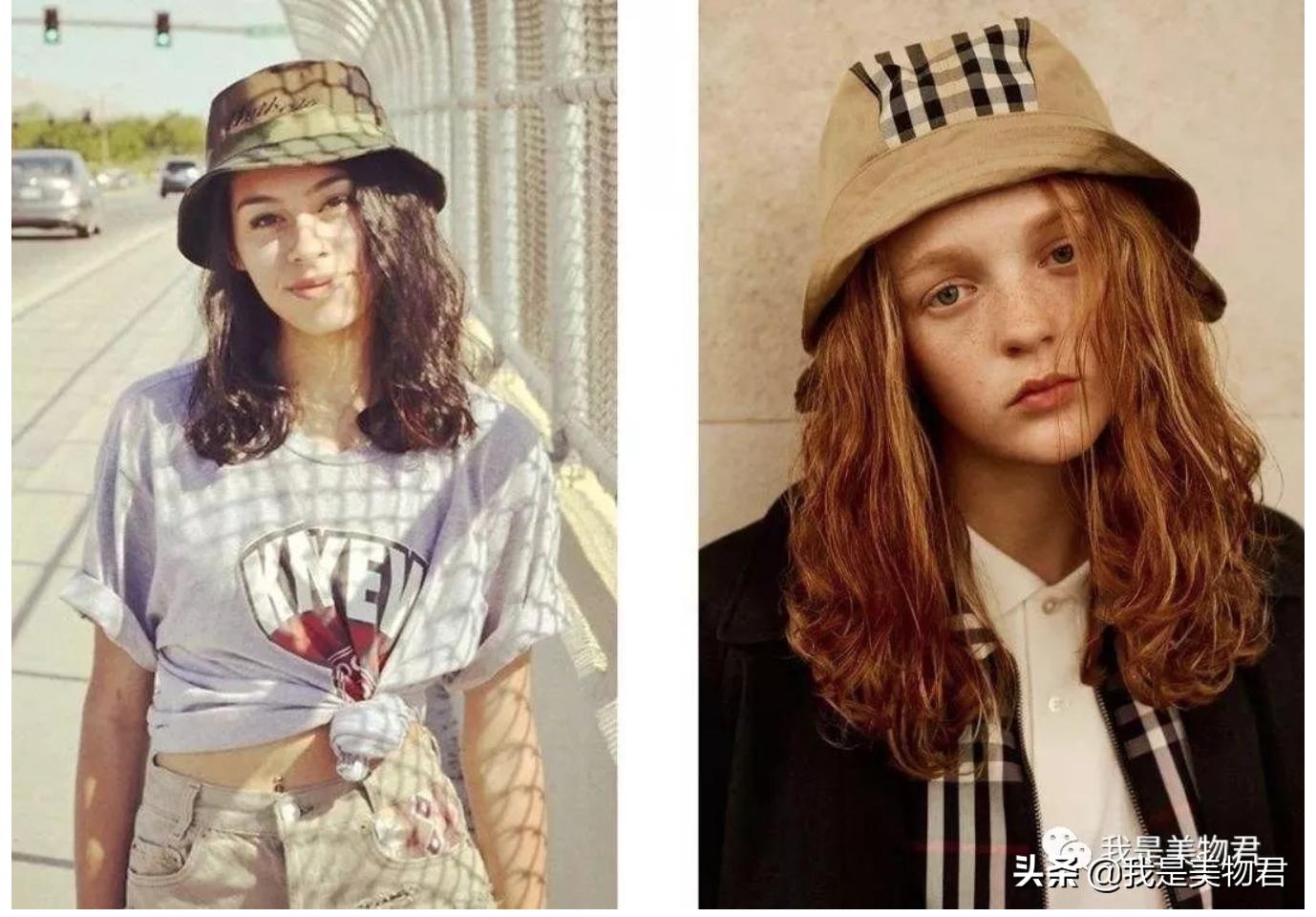 圆脸胖妹妹帽子显脸小推荐,买帽子宽和细哪种条纹显脸小