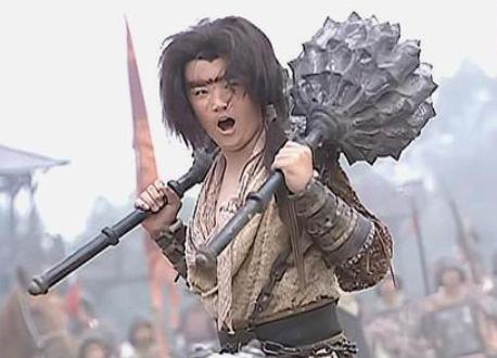 隋唐英雄传里宇文成都有几次对战,隋唐英雄秦叔宝跟宇文成都交战