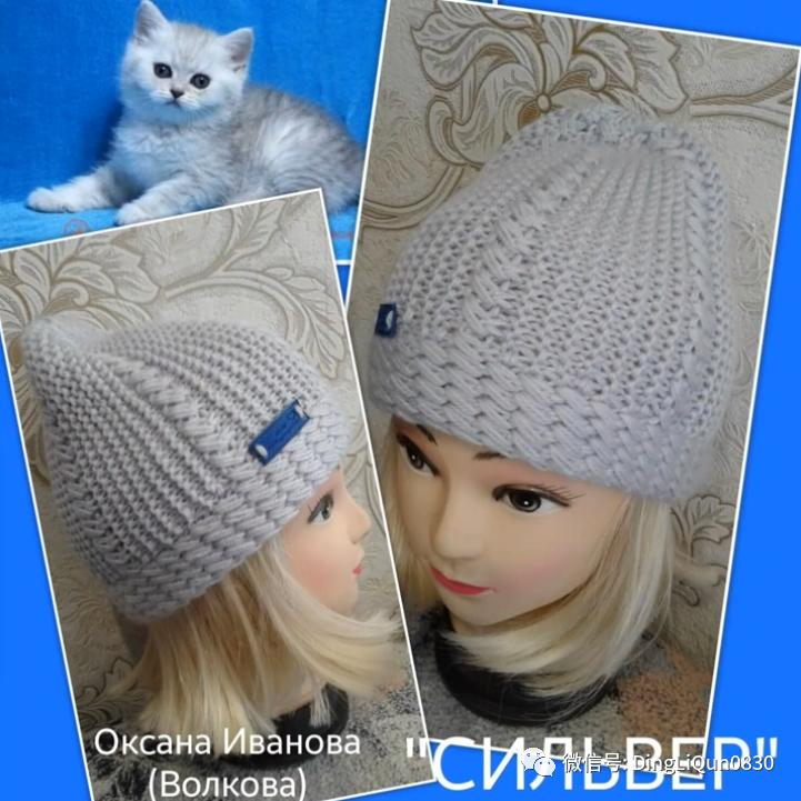 针织特色造型帽子,针织帽原创设计分享