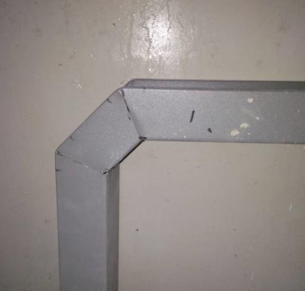 桥架各种弯头制作合集,150x100桥架90度弯头和45度弯头做法