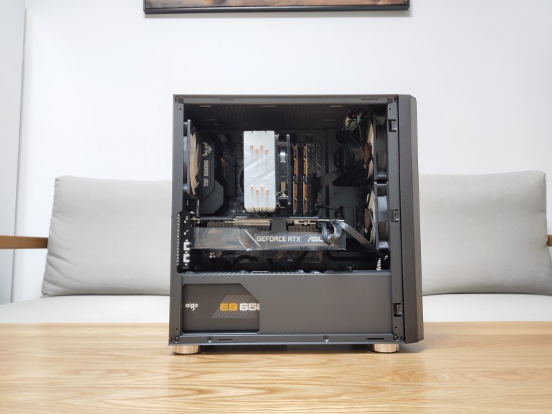 金河田峥嵘z22机箱装机全过程,金河田静音机箱装机教程