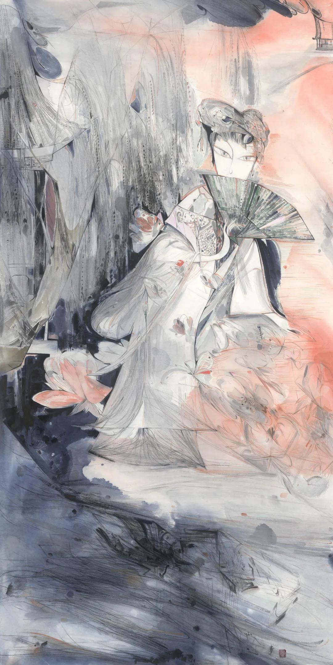 赵怡文中国画作品展,江苏书画院名家