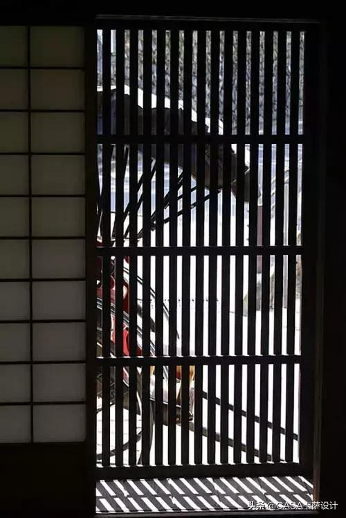 禅意格栅,禅意木格栅图片