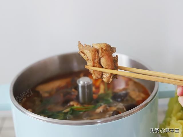 火锅鸡鲜香麻辣,泊头麻辣火锅鸡的正宗做法