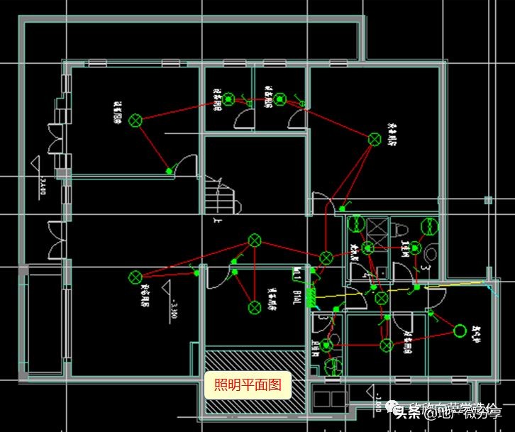照明图纸最容易出错的地方,照明图纸小写字母代表什么
