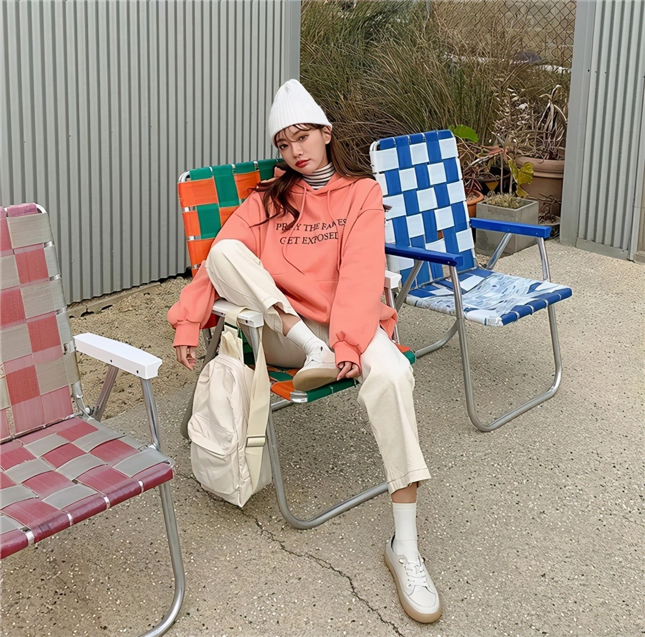 韩版穿搭女装高级感叠穿,冬季穿搭女生高级感韩系叠穿