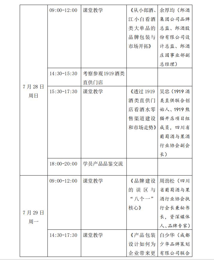 四川酒技术培训基地,成都白酒营销研修班