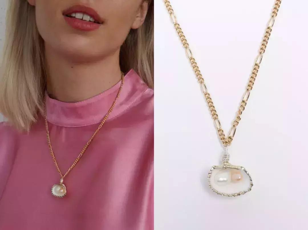 海边贝壳首饰,小众首饰戒指贝壳