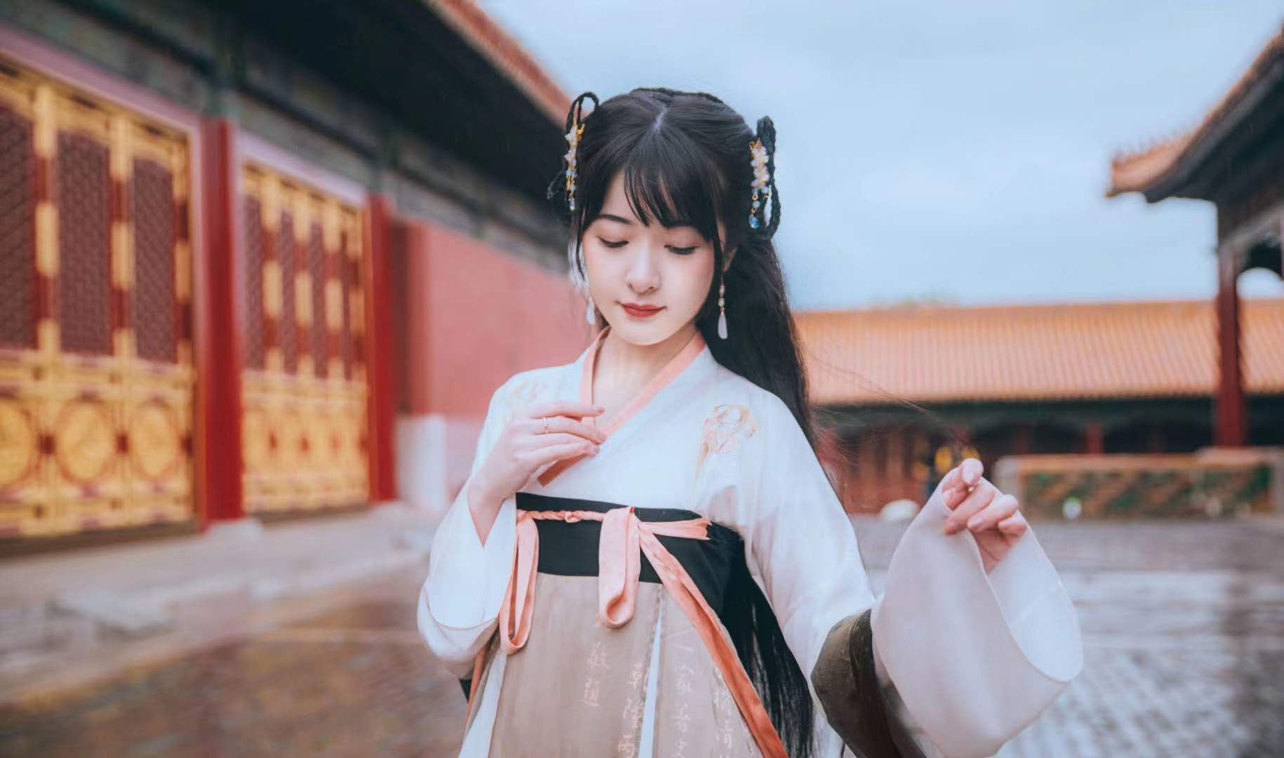 天刀天衣时装,天刀华裳九州联名款汉服