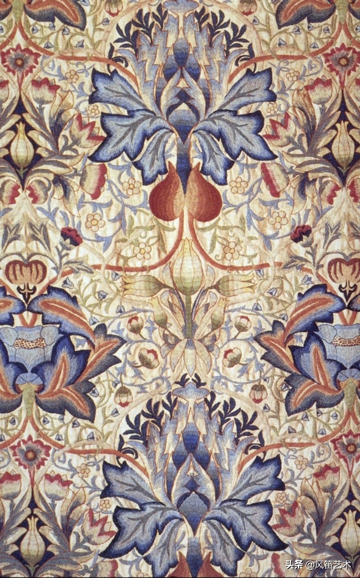 “图案之王”威廉·莫里斯，成就跨越百年的时尚