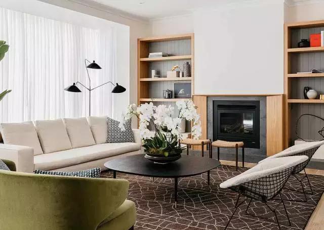 北欧装修风格样板房小户型,国外别墅样板间效果图