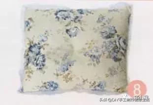 十秒做抱枕,学会做简单一点的沙发抱枕