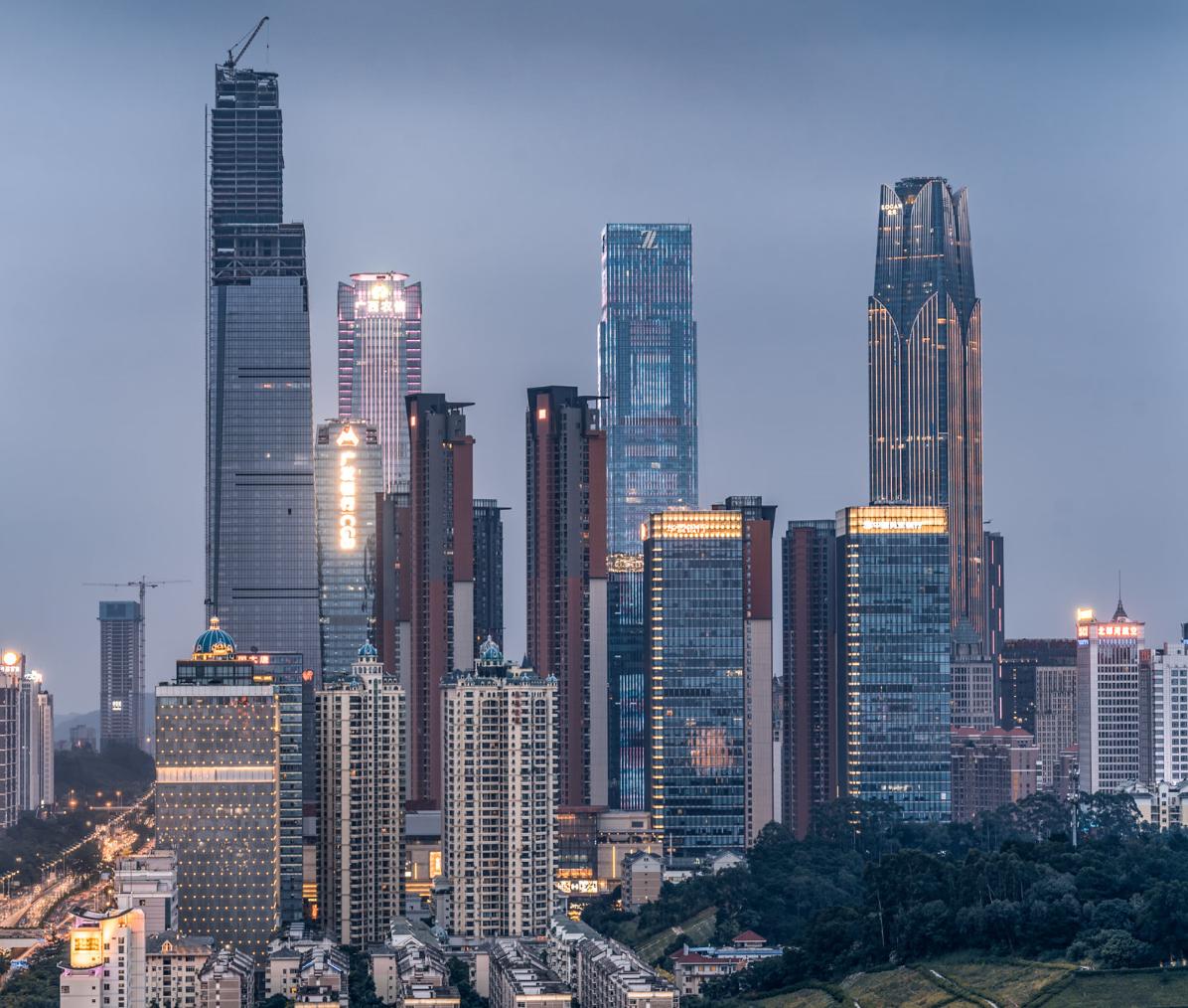 「华润超高层建筑作品」广西第一深圳第三高摩天大厦,项目赏析