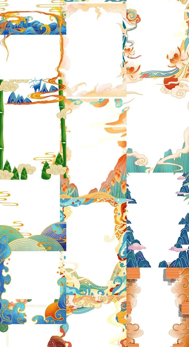 500的图甲方竟然给了3500!新国潮风格甲方最爱