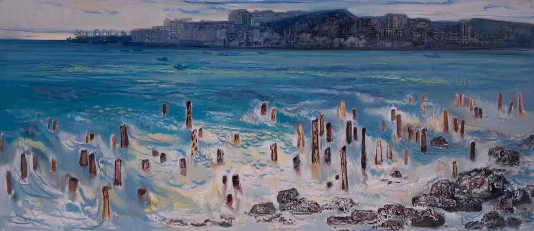 画笔寄乡思|潮起晋江——张及时油画艺术展在晋江开幕