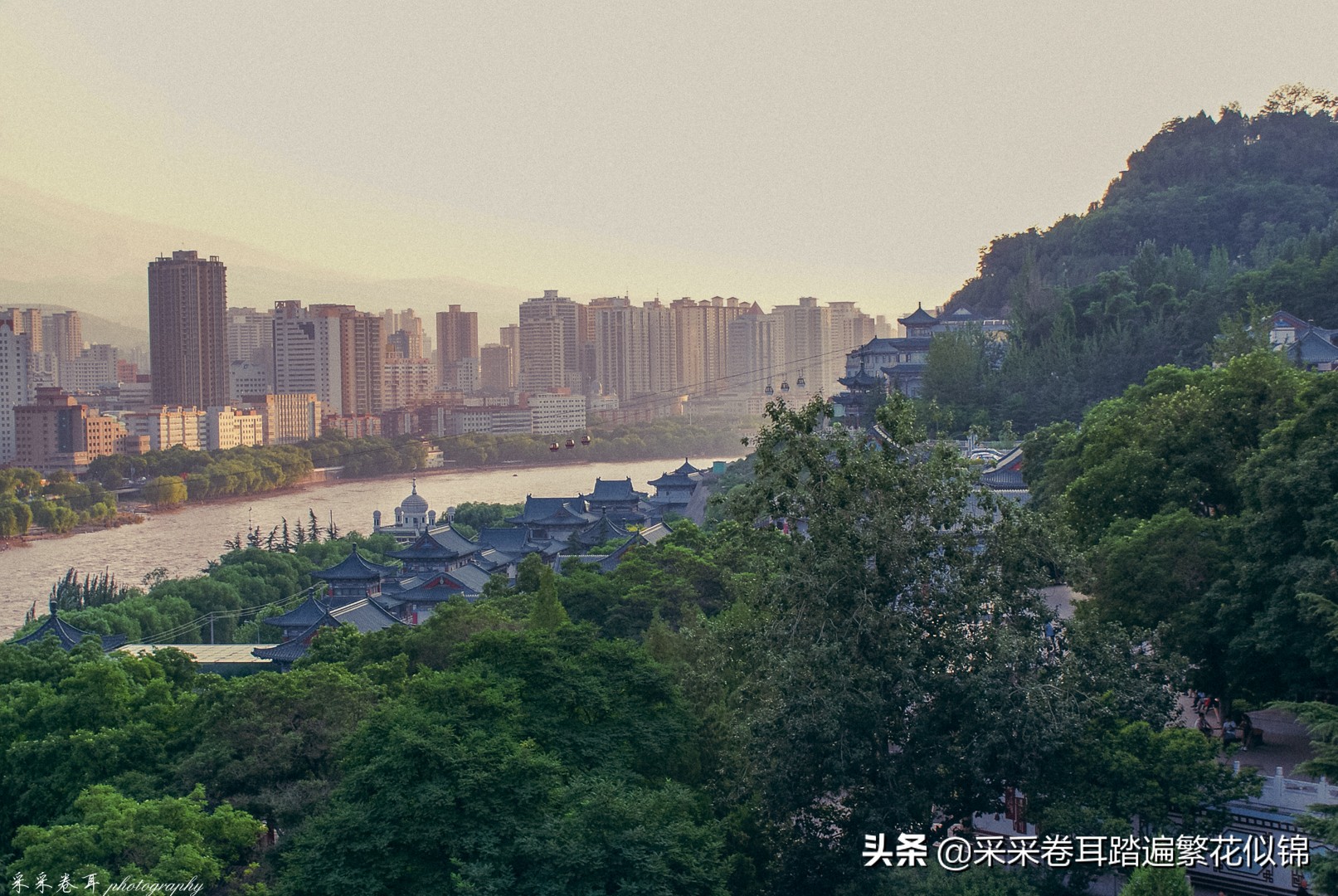 夜游兰州白塔山公园,兰州白塔山公园推荐