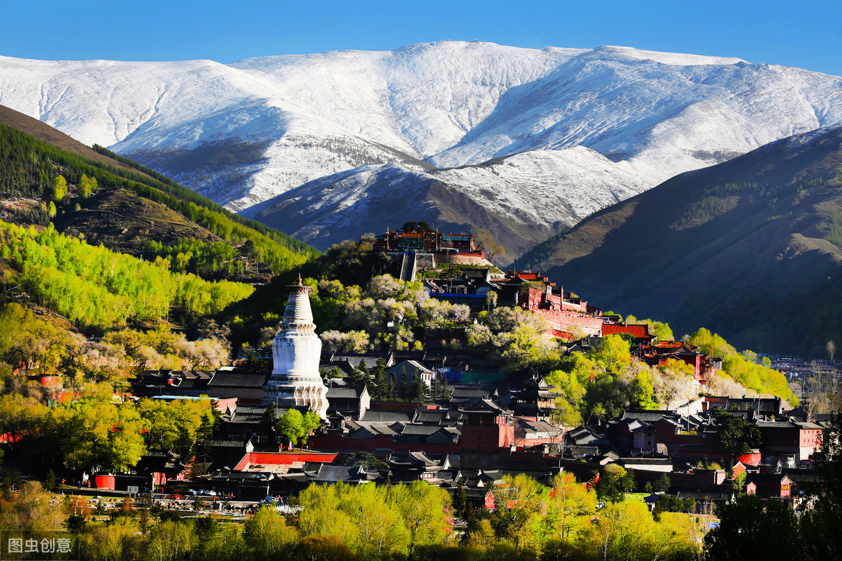 五台山白云寺位置,五台山清源寺的位置