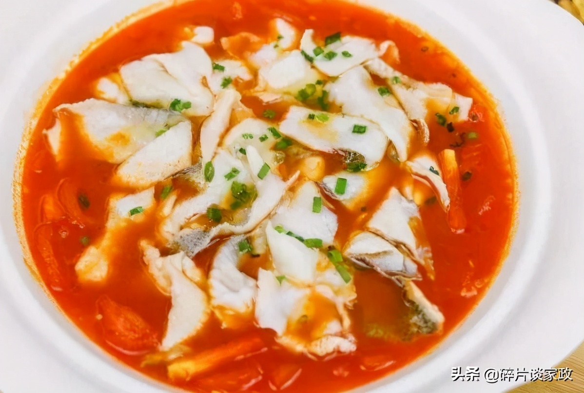 冬季养生必吃番茄鱼,开胃美味又营养,鱼肉全家都爱吃