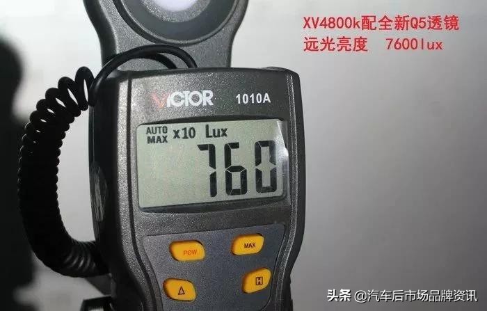 氙气灯6000k黑夜效果,氙气灯泡真实测评