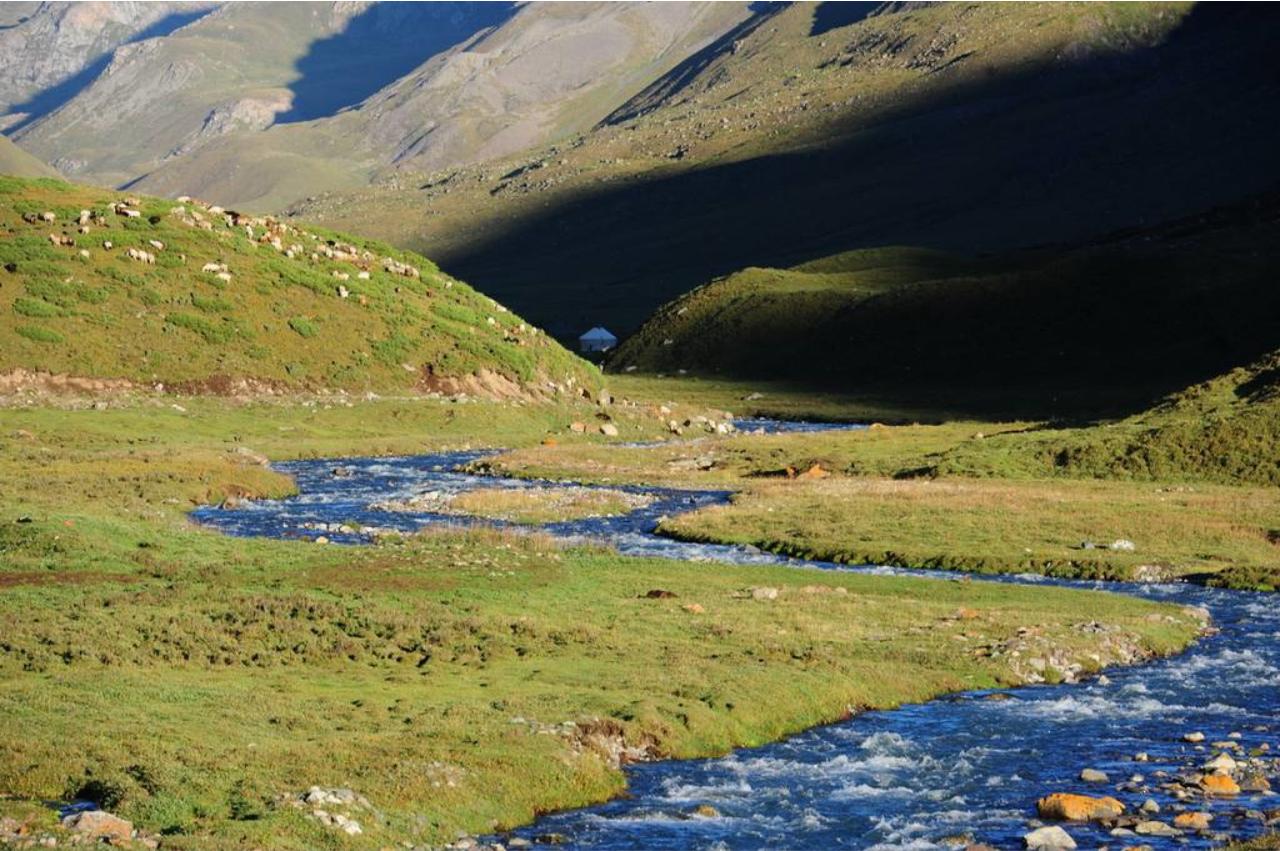 尼勒克县在天山脚下,尼勒克县离天山有多远