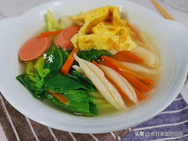 剩面团做早饭,剩面团怎么做面条