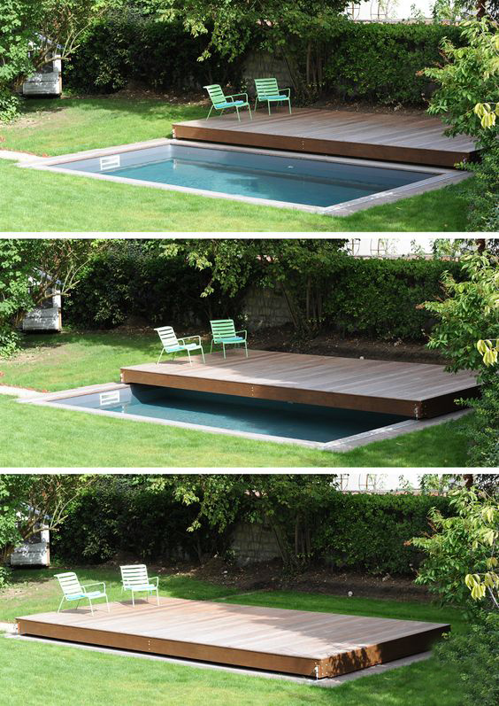 值得拥有的空间高效率利用的户外泳池