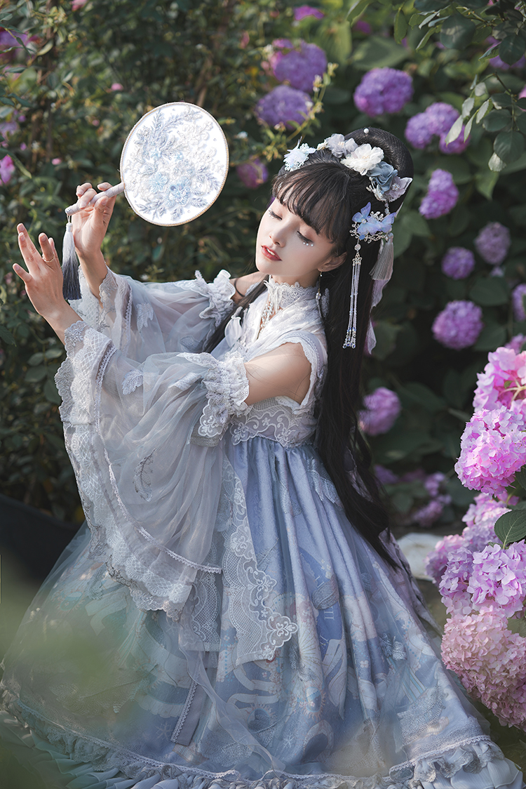 宫廷小红帽lolita测评,九歌南国暮蝶lolita开箱