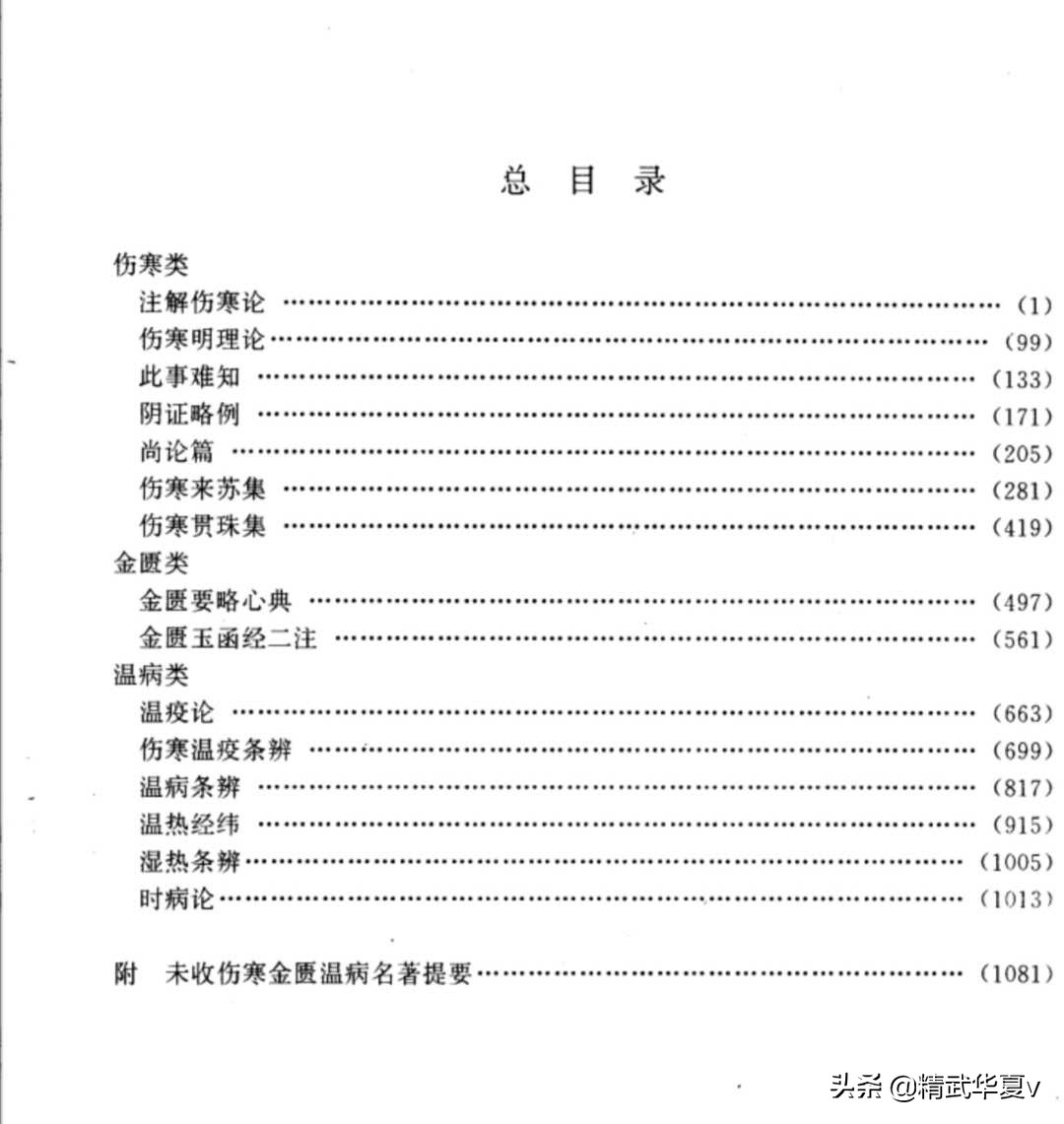 中医古籍经典书籍推荐,中医名著伤寒论黄帝内经汤头歌诀