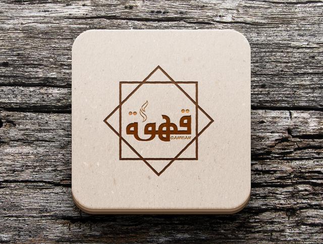 咖啡店logo墙设计,小镇咖啡店设计logo