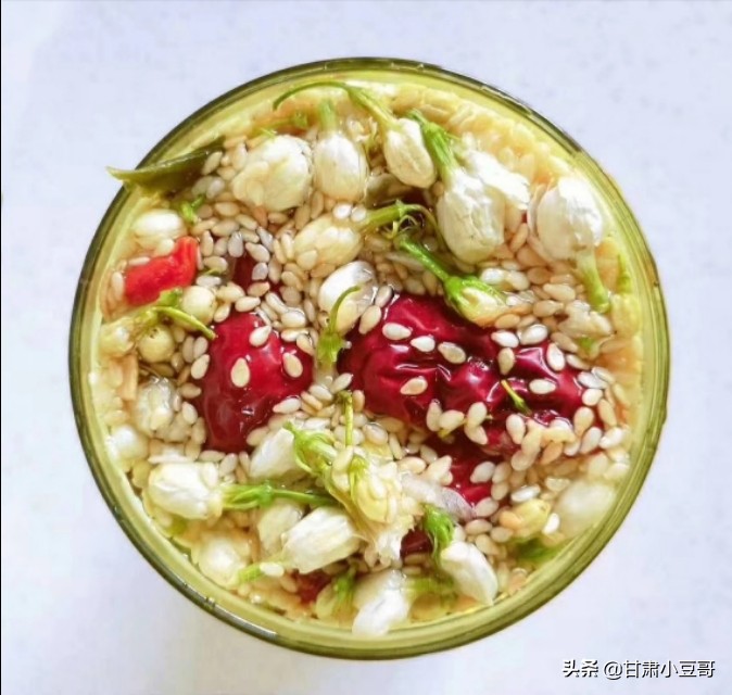 八宝茶玫瑰酱怎么泡,玫瑰八宝茶怎么泡