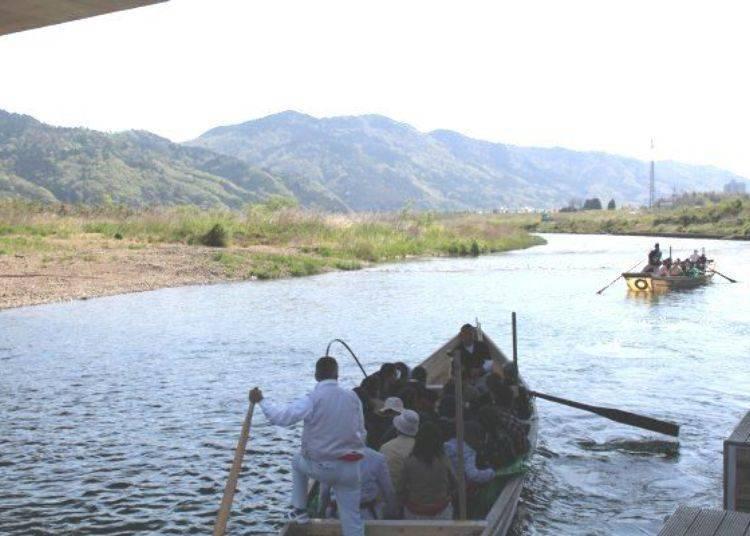 京都保津川,日本京都游船
