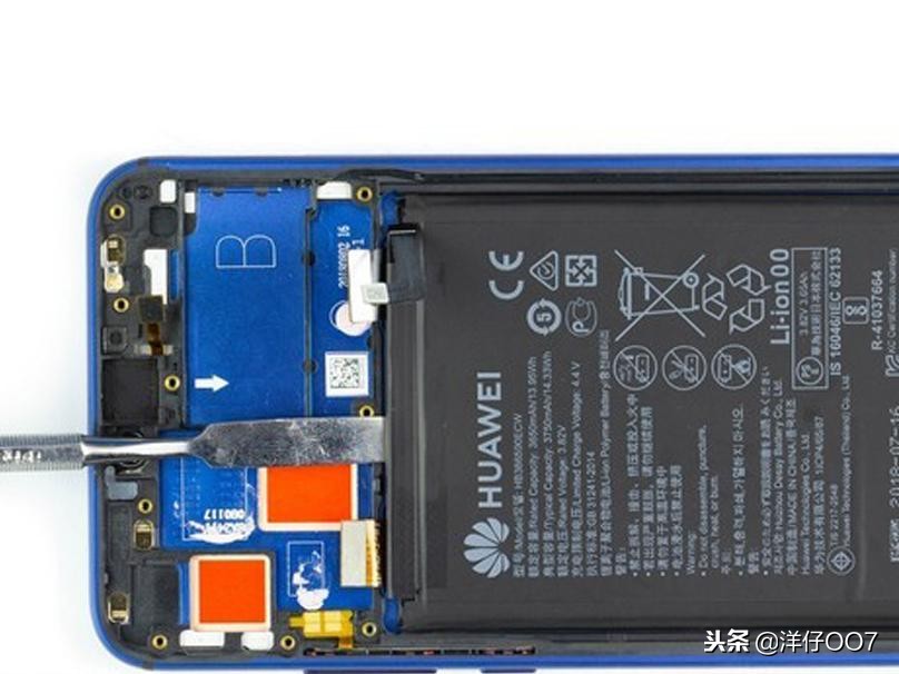 荣耀8x后壳玻璃拆解,荣耀8x听筒拆解视频