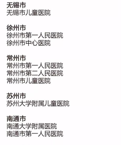 江苏七部门发文保障白血病患儿用药，宿迁2家上榜定点医院名单