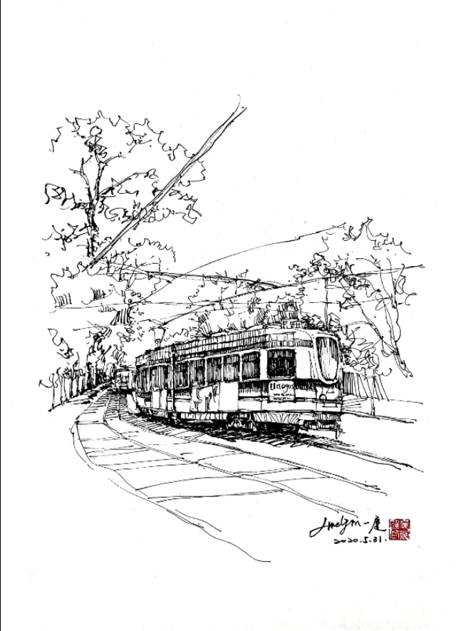 钢笔淡彩和钢笔速写什么区别,钢笔速写淡彩工具