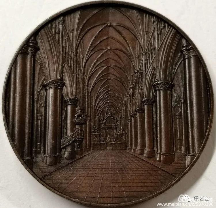 泉耕：教堂建筑金属章