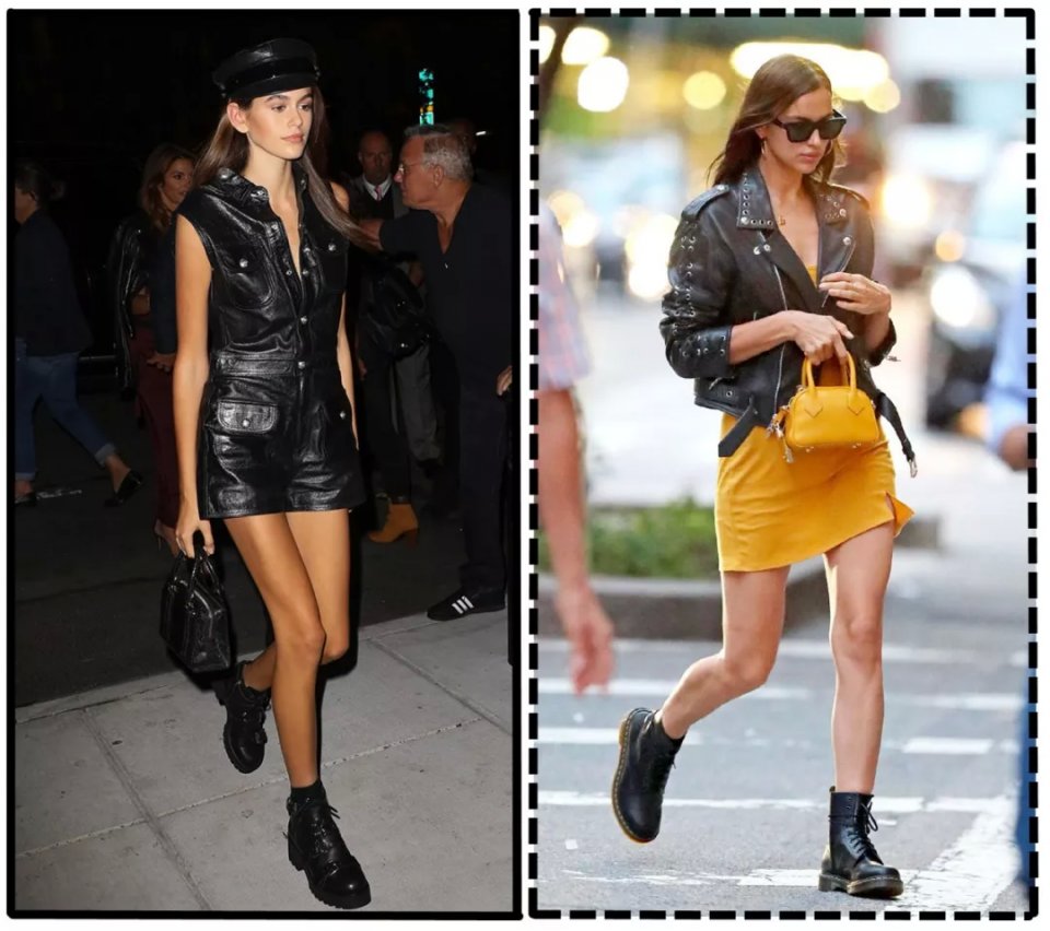 欧阳娜娜有多喜欢马丁靴,欧阳娜娜最新马丁靴