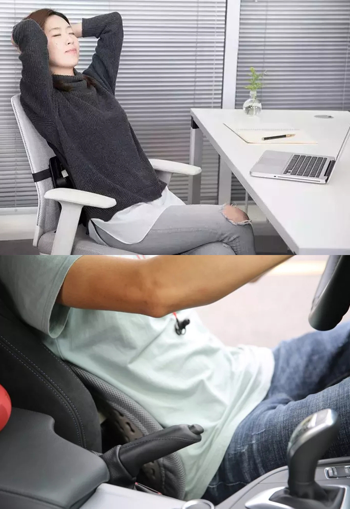 米乔腰垫买经典还是气动版,腰不舒服拿枕头垫着能缓解吗