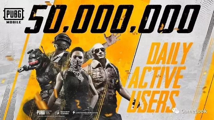 PUBGMobile每日全球玩家高达5000万人!你转战国际服了?