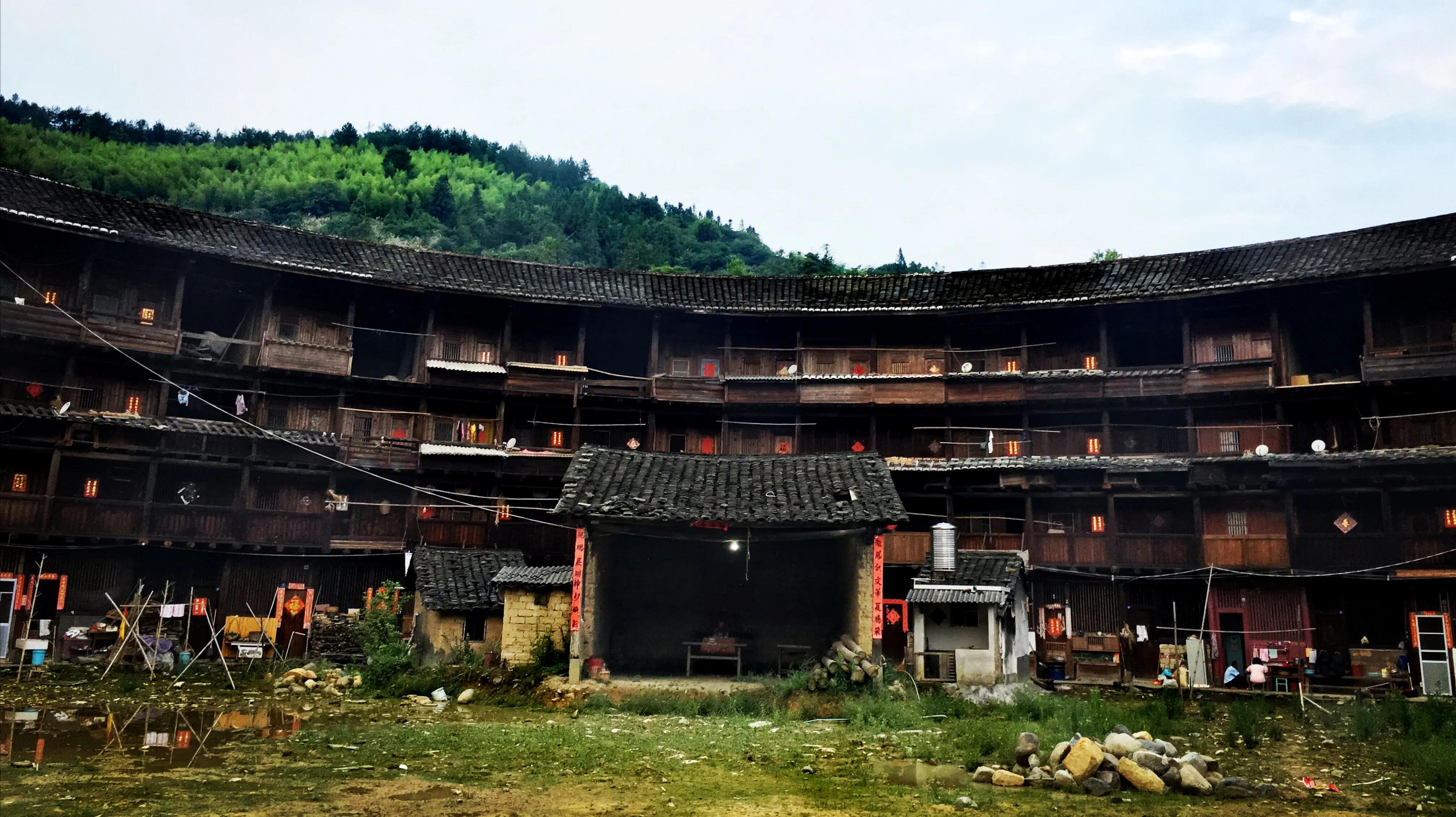 漳州南靖云水谣风光,福建漳州市云水谣风景区