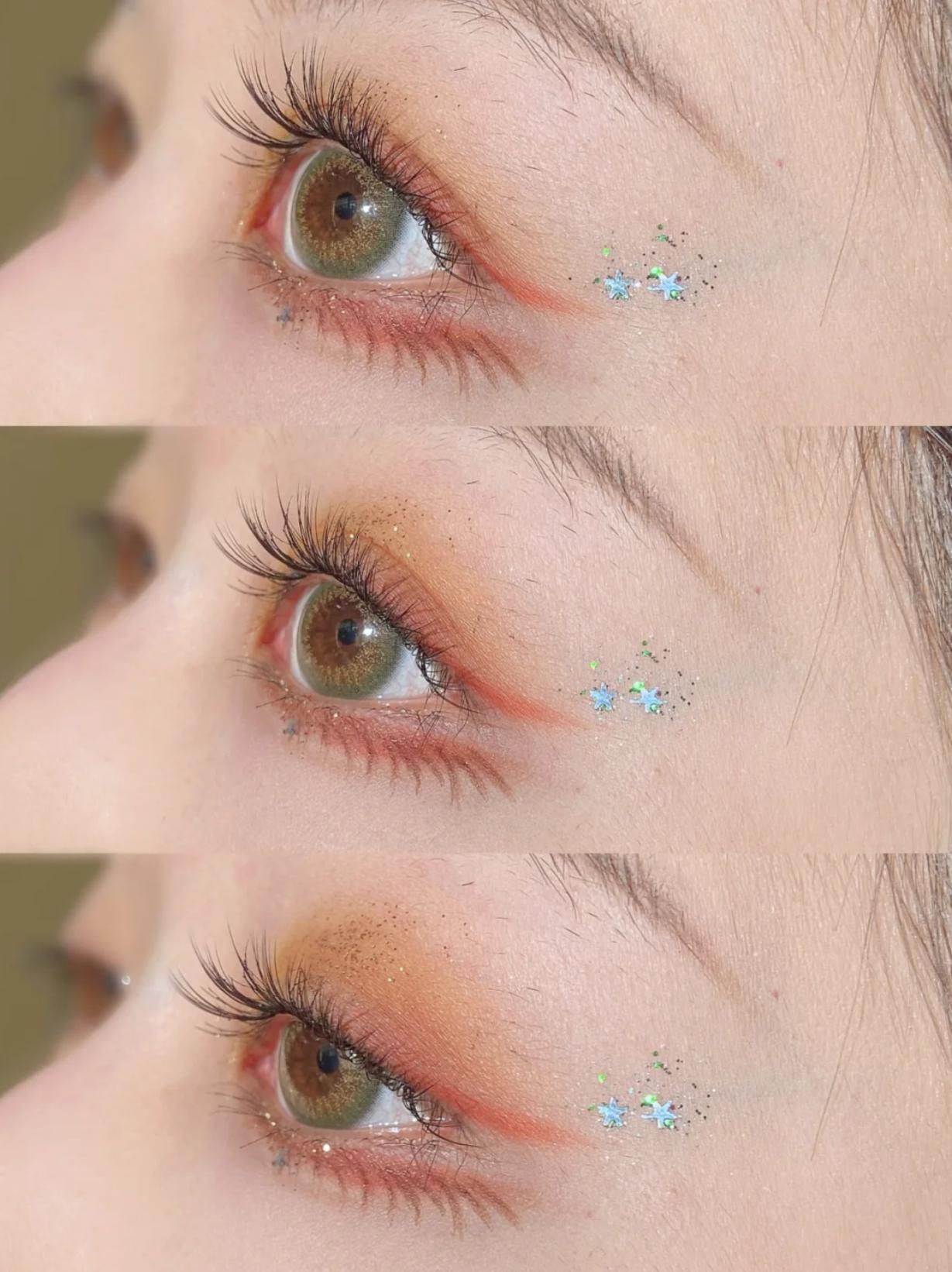 精灵女星戚薇,超美眼妆教程,小白必备技能