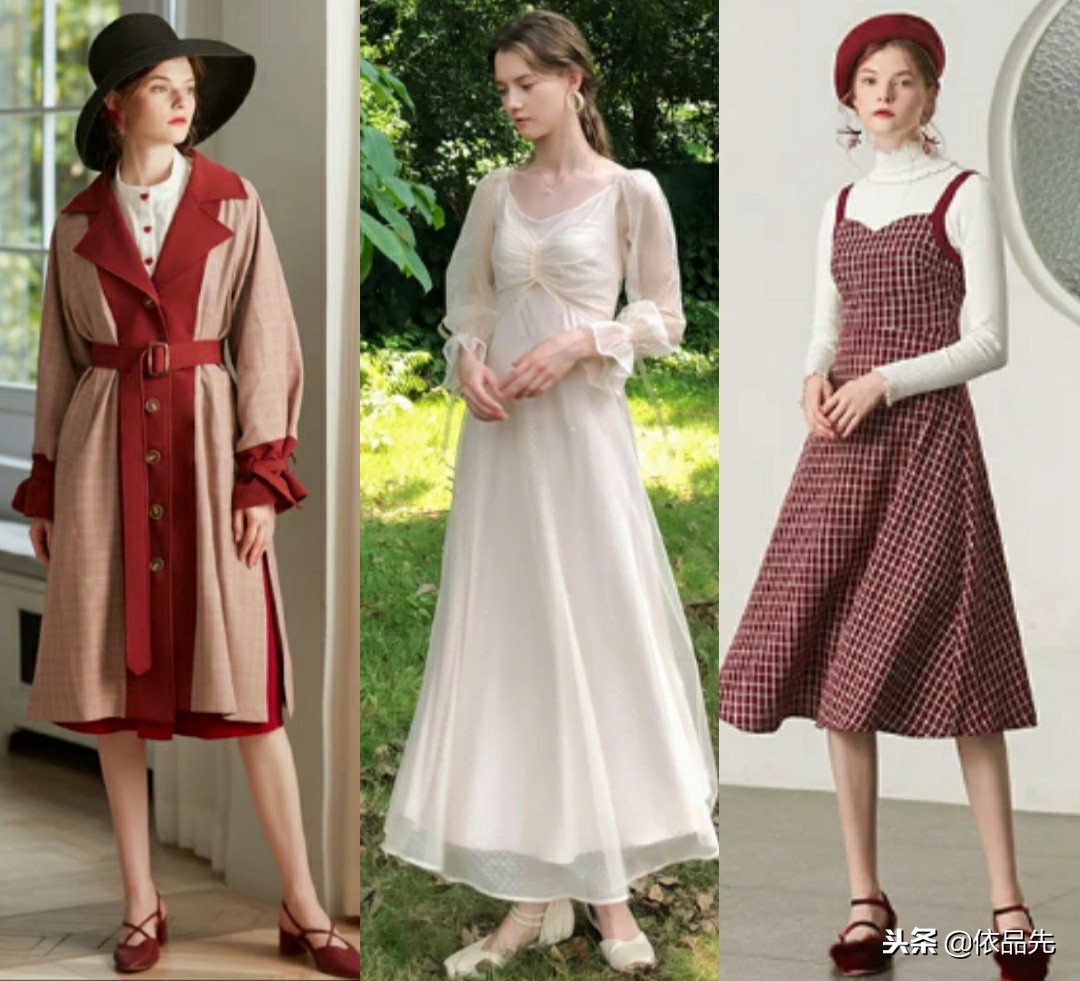 大码裙子200-230斤森系,森系少女复古裙子女装搭配