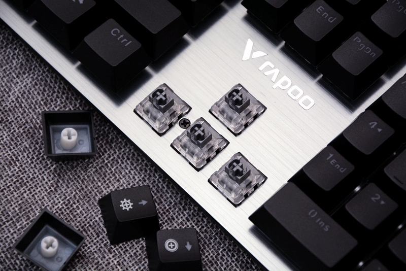 雷柏悬浮式青轴朋克机械键盘,雷柏1000元机械键盘推荐