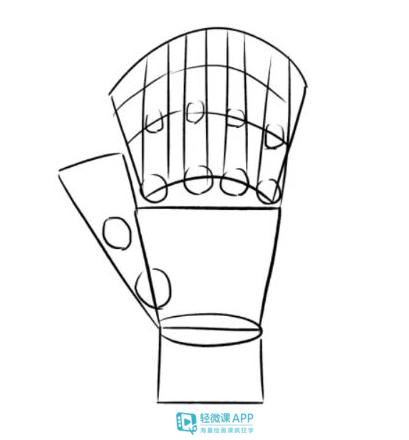 动漫人物手的最简单画法,动漫人物手的画法各种姿势