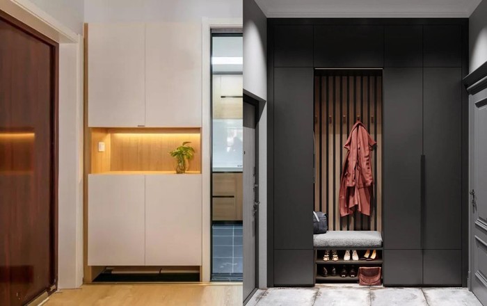 没玄关的房子怎么做鞋柜,买的房子没餐厅如何设计