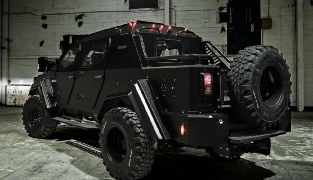 巨石强森武装车,巨石强森同款装甲车